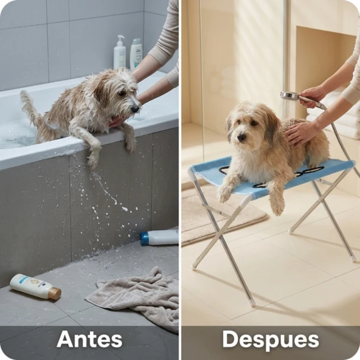 Baño Sin Pelea | Sujeta y Baña
